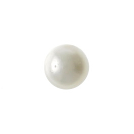 White Mabe Pearl 12 to 14mm - Pack of 1