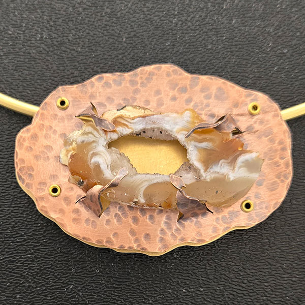 Oco Agate Double Layer Pendant – Cold Connections