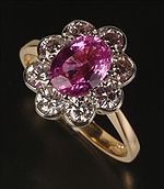 Judy Ellis's September Birthstone - Sapphire - , General Education, Design, , Pink Sapphire