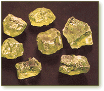 Judy Ellis's August Birthstone - Peridot and Sardonyx - , General Education, Design, , Peridot from the San Carlos Apache reservation in Arizona