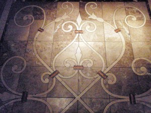 Dale Armstrong's Inspiration Comes from Everywhere and Every Thing - , Wire Jewelry Design, Design, , Tile floor pattern