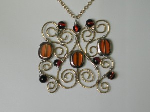 Dale Armstrong's Inspiration Comes from Everywhere and Every Thing - , Wire Jewelry Design, Design, , Ironwork similar piece