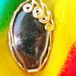 Dale Armstrong's Gem Profile- Bloodstone - , General Education, , Bloodstone Gold Filled Pendant