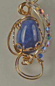 Judy Ellis's Gem Profile- Tanzanite - , General Education, , Tanzanite cabochon pendant