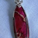 Dale Armstrong's Gem Profile- What is Jasper - , General Education, ,  Jasper wire wrapped pendant