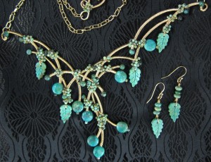 Judy Ellis's Gem Profile- Turquoise - , General Education, , Turquoise bead necklace