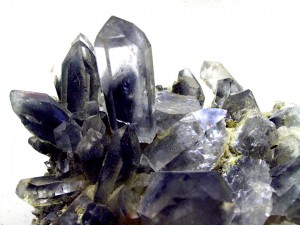 Dale Armstrong's Gem Profile- Quartz Introduction - , General Education, , Smoky inclusions in Water Clear Quartz