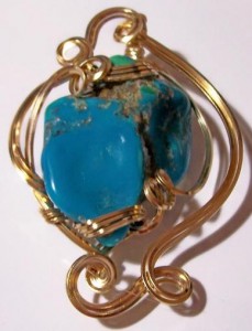 Dale Armstrong's Gem Profile- Wishful Turquoise - , General Education, , Turquoise pendant