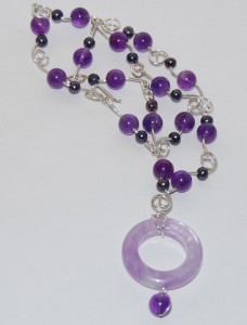 Dale Armstrong's Gem Profile- Amethyst - , General Education, , Amethyst beaded necklace