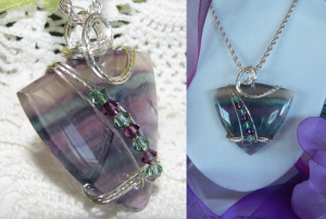 Dale Armstrong's Gem Profile- Fluorite - , General Education, , Fluorite pendant