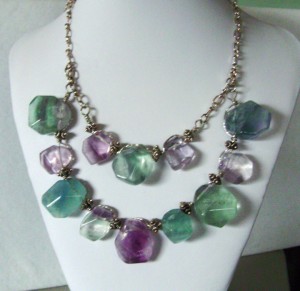 Dale Armstrong's Gem Profile- Fluorite - , General Education, , Fluorite necklace