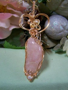 Dale Armstrong's Gem Profile- Rose Quartz - , General Education, , Rose Quartz pendant