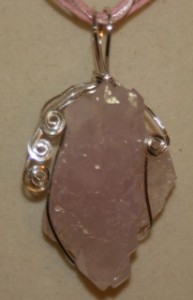 Dale Armstrong's Gem Profile- Rose Quartz - , General Education, , Rose Quartz pendant