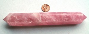 Dale Armstrong's Gem Profile- Rose Quartz - , General Education, , Rose Quartz wand