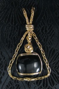 Judy Ellis's Gem Profile- Onyx - , General Education, , Black onyx pendant