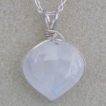 Dale Armstrong's Gem Profile- Moonstone - , General Education, , Moonstone wire wrapped 