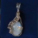 Dale Armstrong's Gem Profile- Moonstone - , General Education, , Moonstone Wire Wrapped 