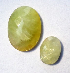 Dale Armstrong's Gem Profile- Prehnite - , General Education, , Faceted Prehnite