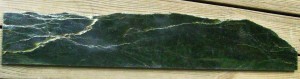 Dale Armstrong's Gem Profile- Jade - , General Education, , Nephrite slab