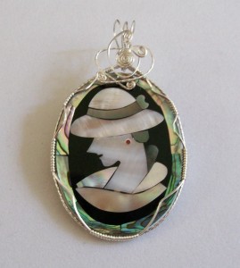 Judy Ellis's Gem Profile- Mother of Pearl - , General Education, , Mother of pearl cameo