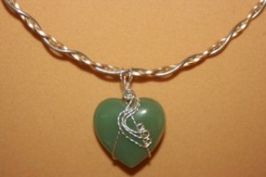 Dale Armstrong's Gem Profile- Aventurine - , General Education, , Aventurine heart necklace