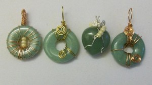 Dale Armstrong's Gem Profile- Aventurine - , General Education, , Aventurine pendants