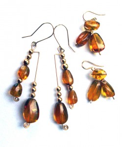 Dale Armstrong's Gem Profile- Amber - , General Education, , Amber earrings