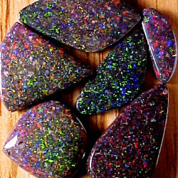 Dale Armstrong's Gem Profile- Black Precious Opal - , General Education, , Honduran Matrix Opal