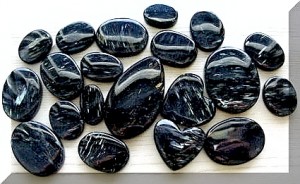 Judy Ellis's Gem Profile- Nuummite - , General Education, , Nuummite cabs