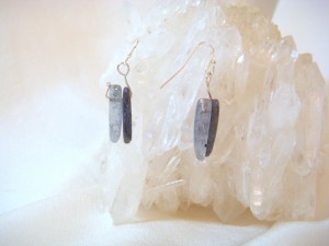 Judy Ellis's Gem Profile- Kyanite - , General Education, , Kyanite earrings