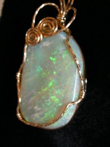 Dale Armstrong's Gem Profile- Opal Introduction - , General Education, , Opal pendant