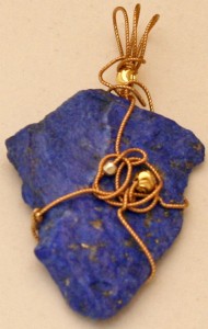 Dale Armstrong's Gem Profile- Lapis Lazuli - , General Education, , Lapis pendant