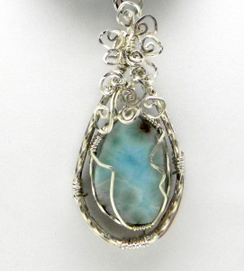 Judy Ellis's Gem Profile- Larimar - , General Education, , Larimar pendant