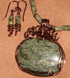 Judy Ellis's Gem Profile- Serpentine - , General Education, , Serpentine set