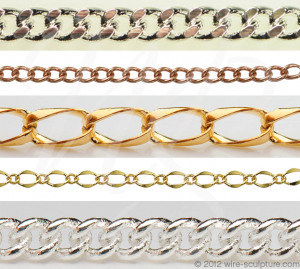 Judy Ellis's About Jewelry Chain- Curb Chain and Gourmette Chain - , General Education, Design, curb chain