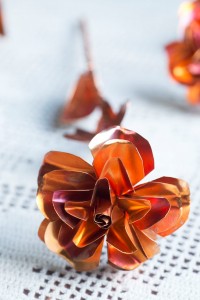 Judy Ellis's Copper Roses - , Inspiration, Design, Copper rose