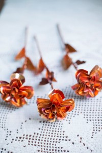 Judy Ellis's Copper Roses - , Inspiration, Design, copper roses