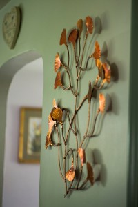 Judy Ellis's Copper Roses - , Inspiration, Design, Copper wall hanging