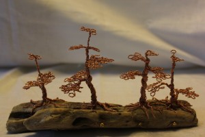 Judy Ellis's Copper Roses - , Inspiration, Design, Copper trees