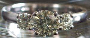 Judy Ellis's Gem Profile- Moissanite - , General Education, , Moissanite ring