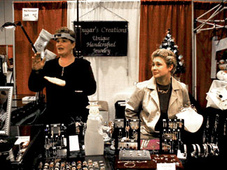 Dale Armstrong's Wire Jewelry Display and Booth Ideas - , Selling, Selling, Show display