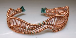 Dale Armstrong's What Gauge of Wire Should I Use to Make Jewelry - , General Education, Design, , Wire woven bracelet