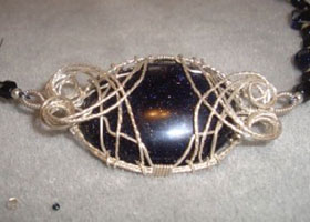 Cathrine King's Faberge Egg Pendant  - , Classic Wire Jewelry, Wire Wrapping, Wrapping, Wire Wrapping Jewelry, 