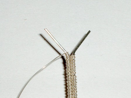 Abby Hook's Seed of Change Pendant - Trim., Wire Weaving, Weaving, Wire Weaving, Weaving Wire, trim the thick wires