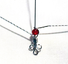 Jill Gentry's Chakra Pendant - , Classic Wire Jewelry, Weaving, Wire Weaving, Weaving Wire, 