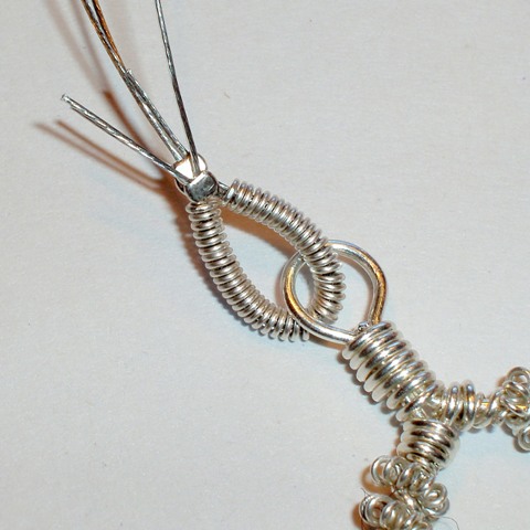 Abby Hook's Lavender Lariat Necklace - , Findings & Components, Toggles & Clasps, Earwire & Headpin, Coiling, Coiling Wire, Wire Coiling, Beads, crimp the beading wires