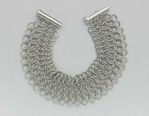 Kylie Jones's Stainless Steel 4-in-1 Bracelet - , Chain Maille Jewelry, Making Chain, Chain Making , chain maille