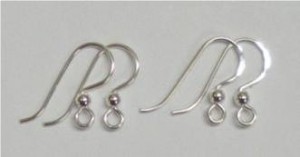 Judy Larson's French Hook Ear Wires - , Findings & Components, Toggles & Clasps, Earwire & Headpin, Dapping, Dapping Jewelry, Findings, Clasps, Components, Loops, Wire Loop, Wrapped Wire Loop, 2 sets of French Ear Wires