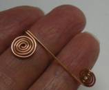 Judy Larson's Coiled Wire Jewelry Series Part 2 - Egyptian Coil Bracelet - , Contemporary Wire Jewelry, Coiling, Coiling Wire, Wire Coiling, Loops, Wire Loop, Wrapped Wire Loop, Spirals, Wire Spiral, Spiral Wire Wrap, Wire Wrapping, Wrapping, Wire Wrapping Jewelry, Copper wire coiled 