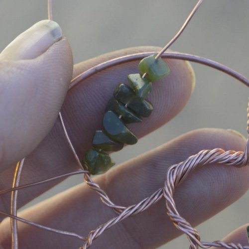 Deborah Kelly's Tree of Life Pendant - , Contemporary Wire Jewelry, Weaving, Wire Weaving, Weaving Wire, , tree of life